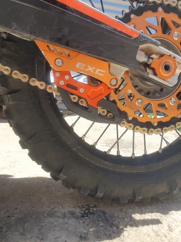 Imagen 2 del producto Protector de guía de cadena CNC para motocicleta, protección para KTM 300 350 400 450 500 125 250 SX SXF EXC EXCF XC XCF XCW 2008-2022 2021 2020