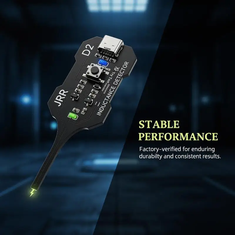 

V2.0 Type-C Inductance Tester Motherboard Coil Tester For Phone Component Fault Detection Repair Tools