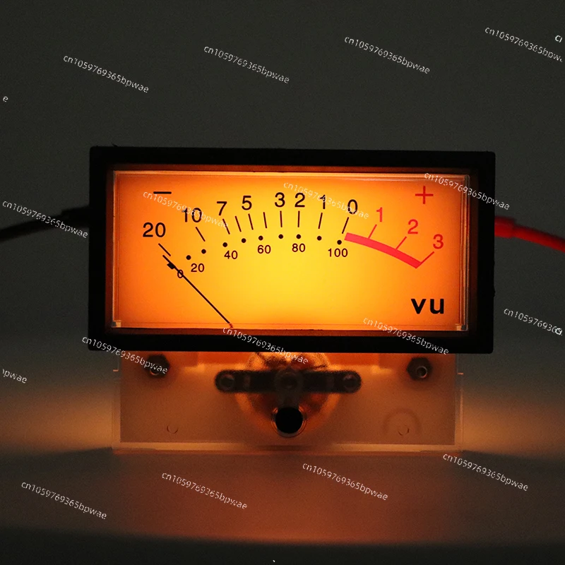 Sound Level Audio Db DC Volume Unit Backlit 73mm Vu Meter