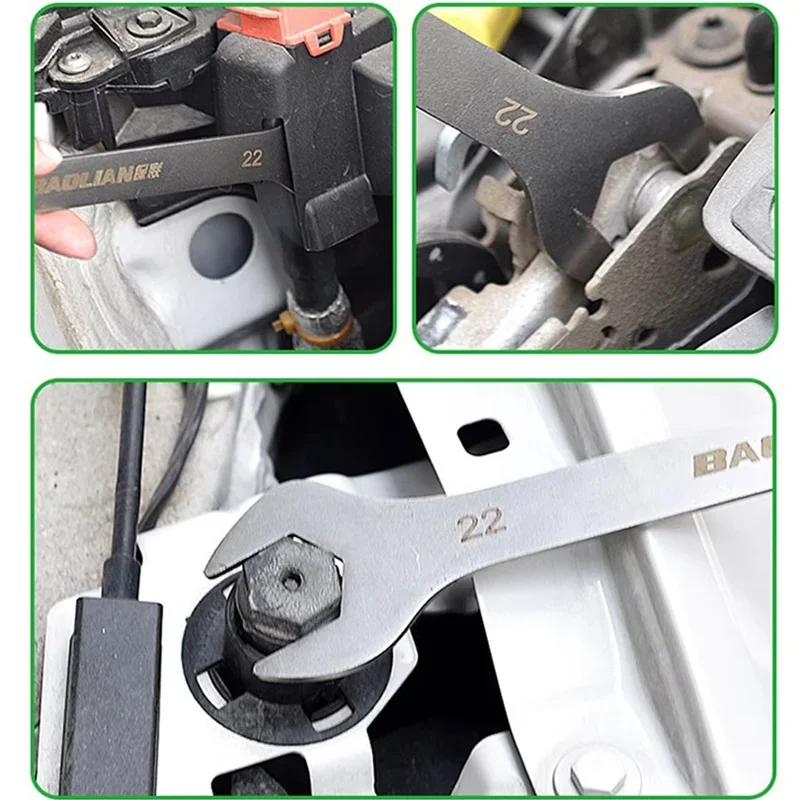 Thin Open End Wrench 5-32mm Ratchet Spanner Multi-Function Double-end Fixed Open-end Wrench Bicycle Motorcycle Car Repair Tools