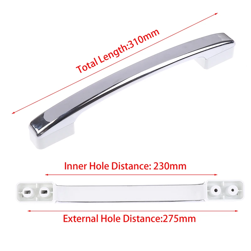 For Commercial Refrigerator Door Handle Accessories 1Pc 28/31CM Fridge Freezer Door Handle 4/6-Door Display Cabinet Handle
