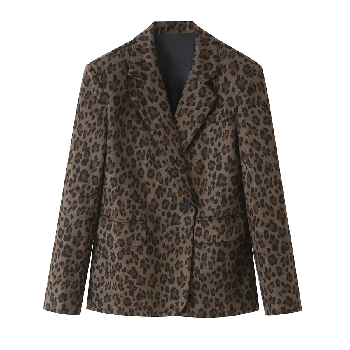 Maxdutti 2026 Fashion European And American Style New Product Imitation Deer Skin Velvet Animal Pattern Printed Suit Unique Butt