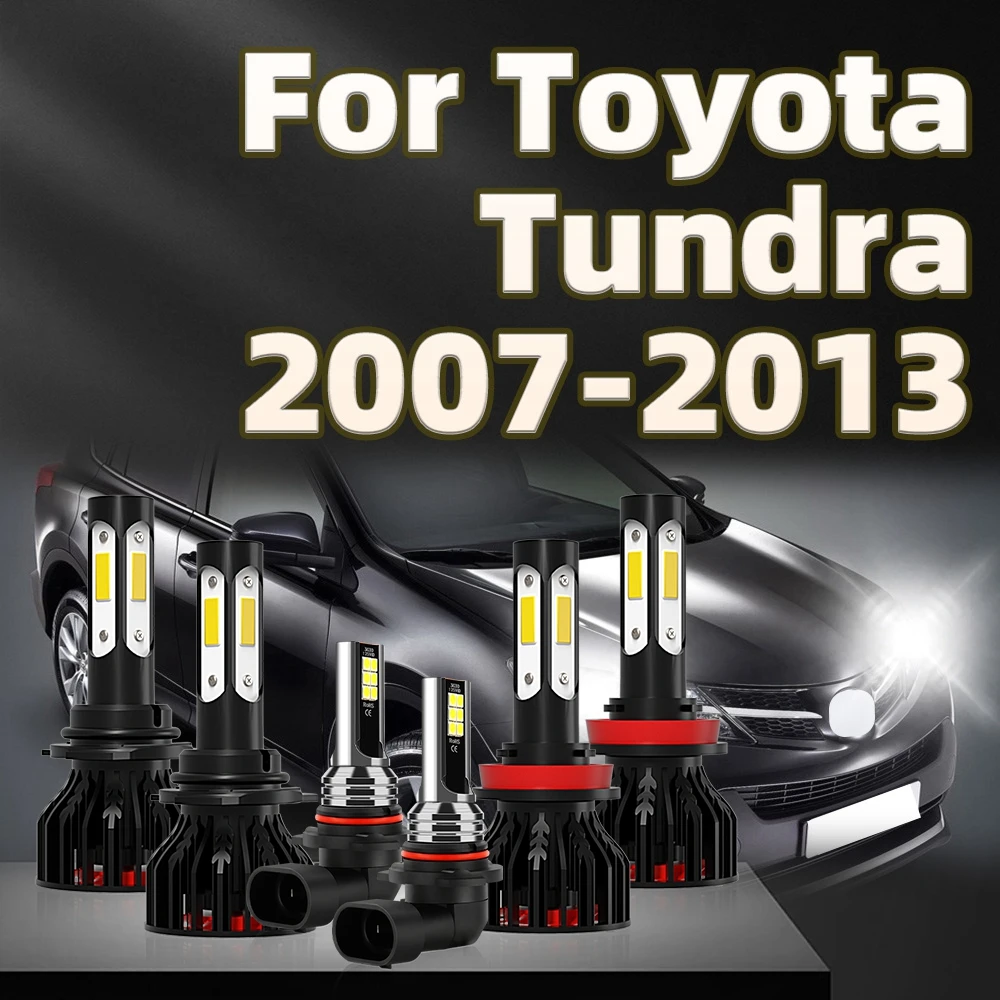 

Car Headlight LED H11 9005 6000K 30000LM Auto Turbo 9145 Fog Light For Toyota Tundra 2007 2008 2009 2010 2011 2012 2013