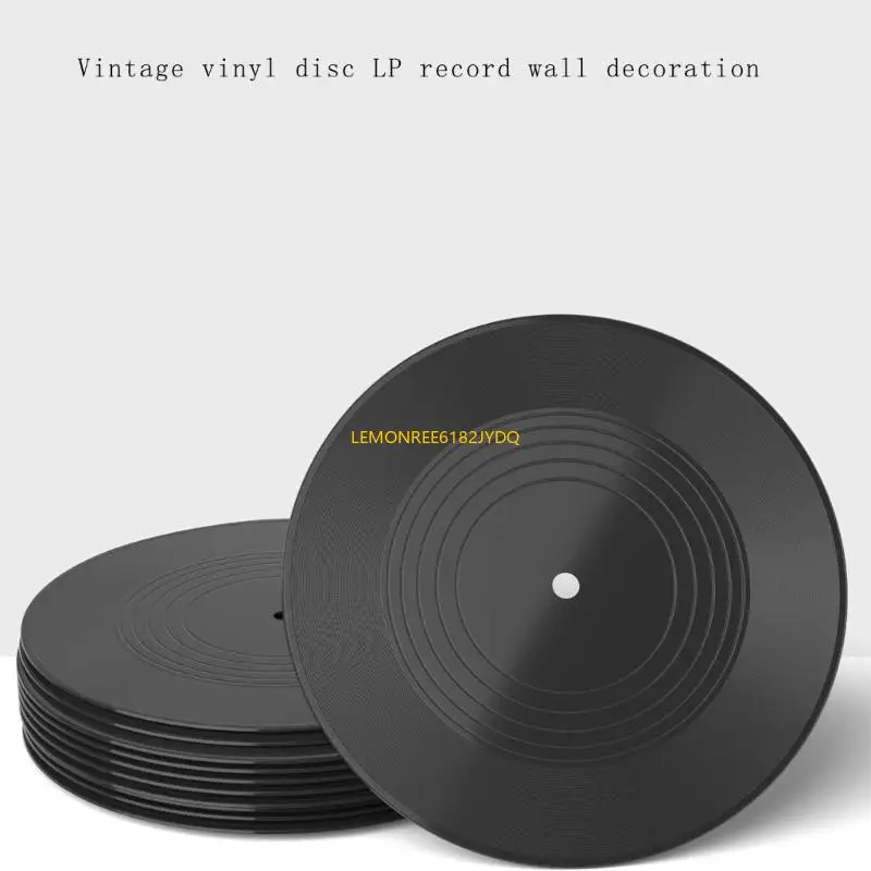 M7DF 7 polegadas Plástico Decorações tocar longas RECORD REPRIFICAÇÕES RECORDATIVOS RECORDATIVOS