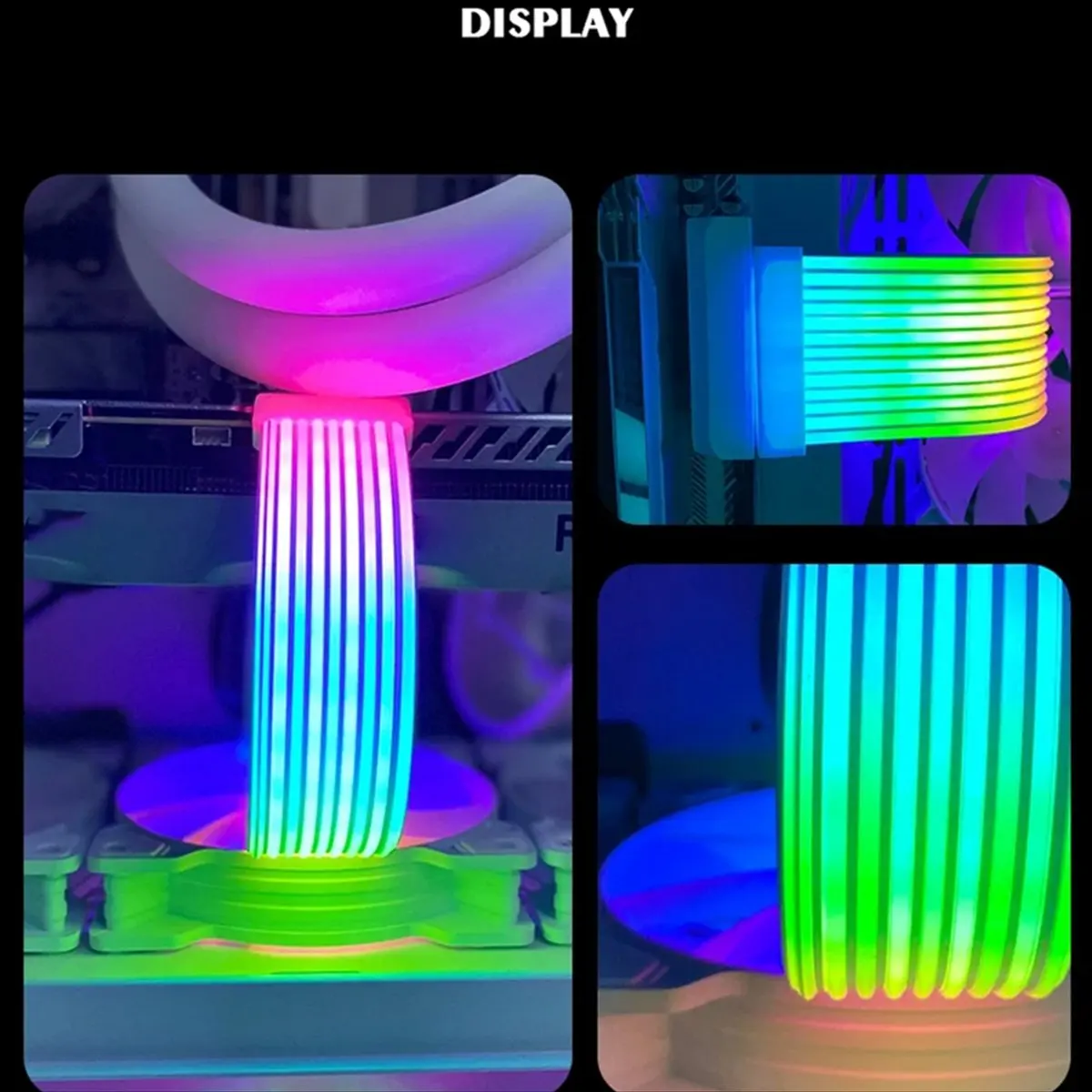 

Persevering-RGB светодиодная лента ARGB плата синхронизации для блока питания компьютера ATX 24PIN графический процессор видеокарта 8-контактный корпус кабеля X12