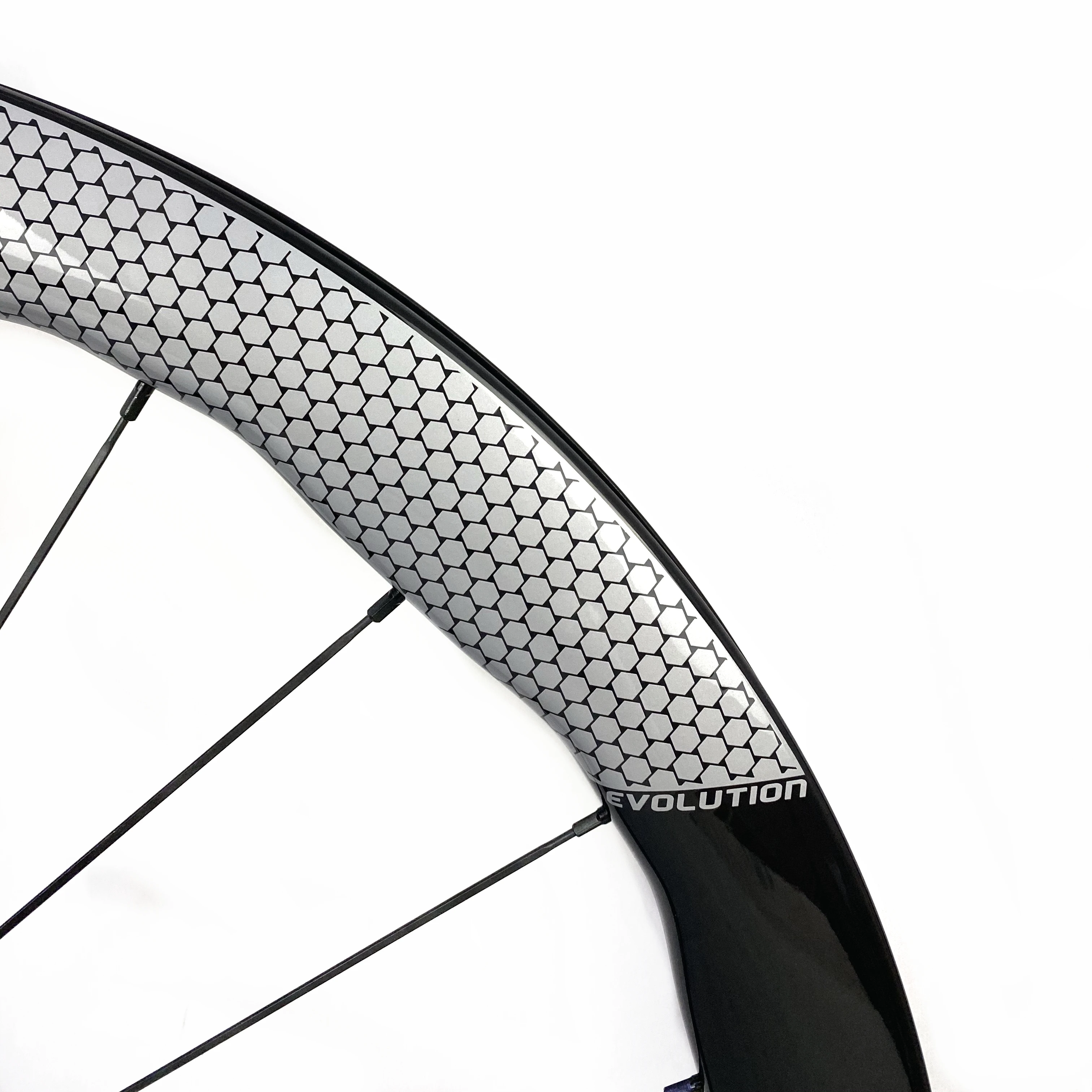 700C Road Bicycle Bike Disc Brake Wheel Set Carbon Fiber New PCW PEAK 4550 Width 28mm Clincher/Tubeless/Tublar UD Glossy