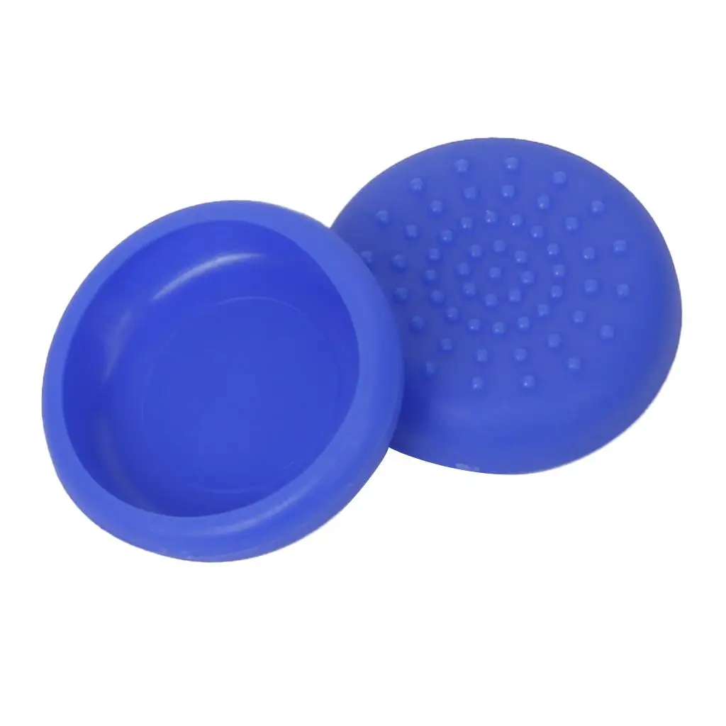 Anti Slip Joystick Thumbsticks for PS4 Controller Blue Replacement Caps Fit Sony Pad