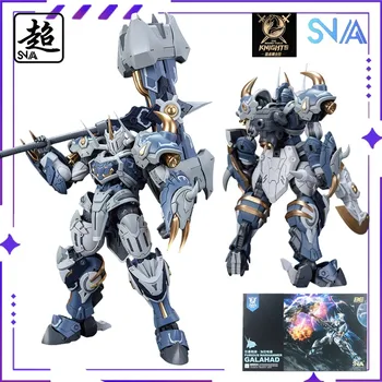 SNAA Original Round Table Knights Series Rampage Warhammer - Galahad/ 1/144 Zmontowany Model Mobilnego Mecha, Ręcznie Robiona Zabawka, Prezent