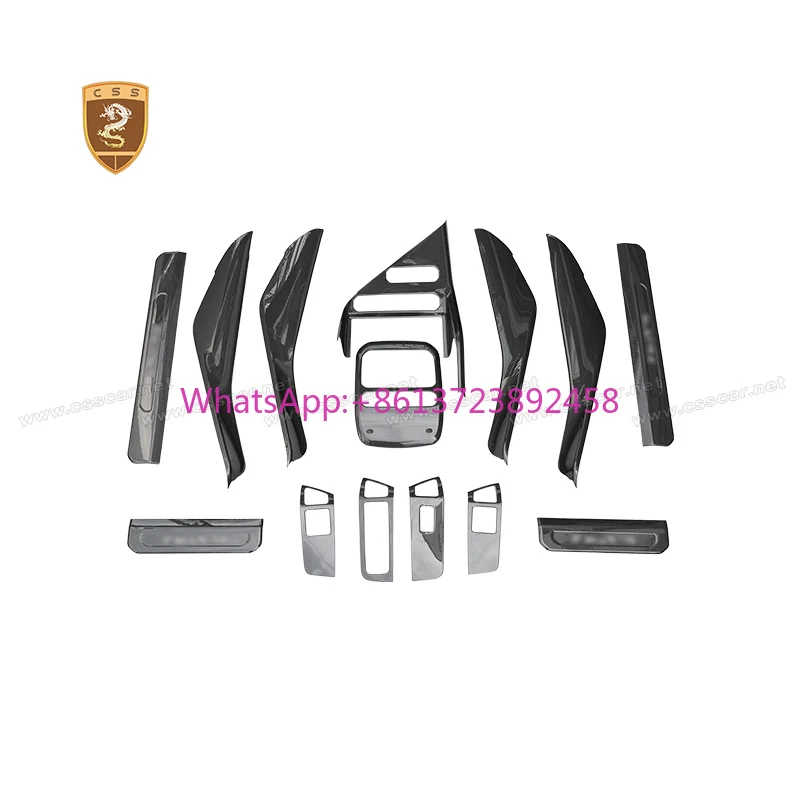 

OEM Style Car Carbon Fiber Left Drive Door Window Lifting Panel Buttons Cover For Lotus Eletre R+