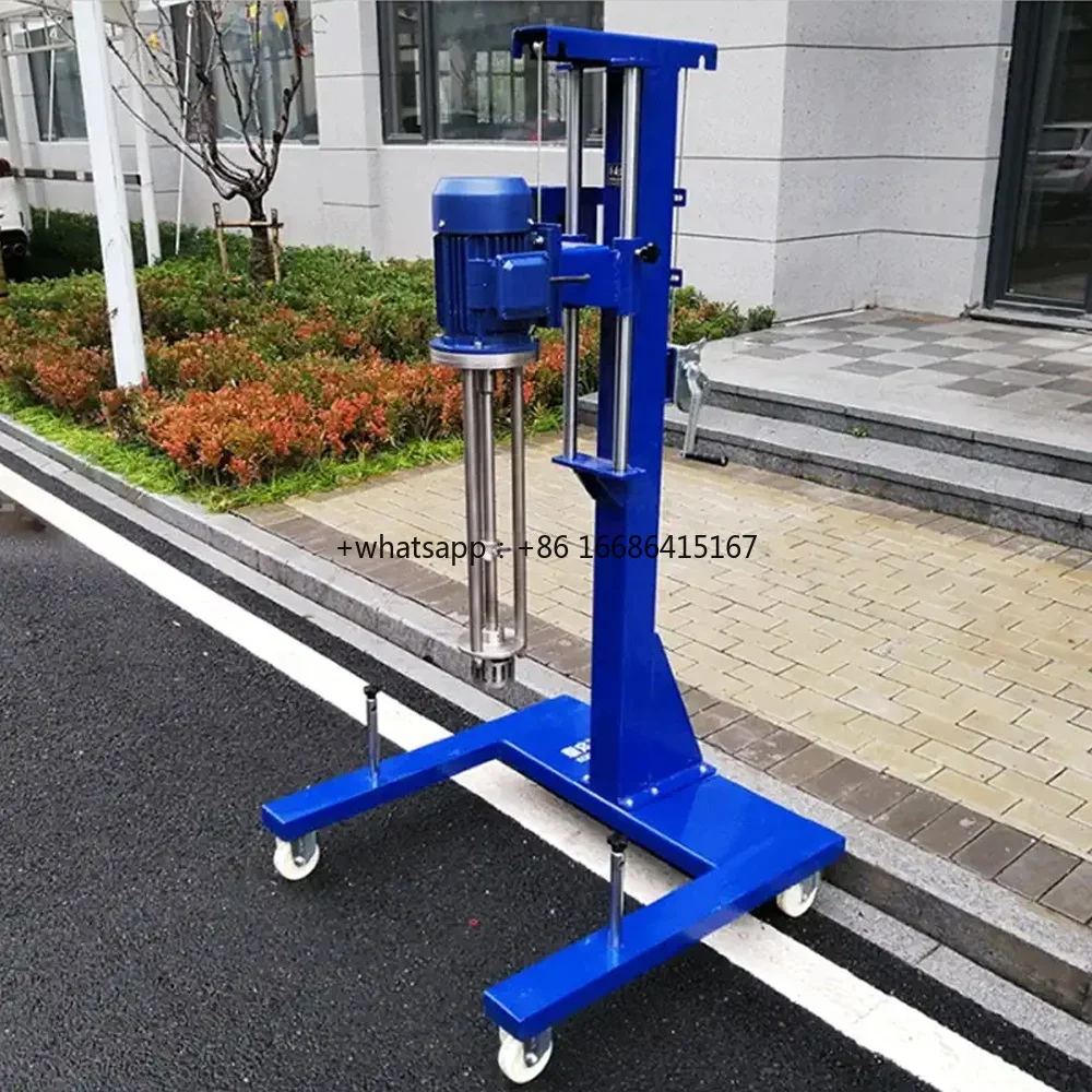 

Factory Mixer 2200W Homogenizer Emulsifier Dispersion Mixer For Chemical Laboratory Mixing Equipment