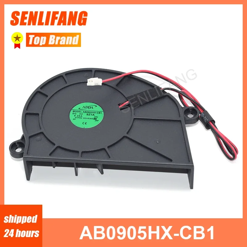 New for AB0905HX-CB1 DC 5V 0.28A 2-Pin Cooler Cooling blower Fan