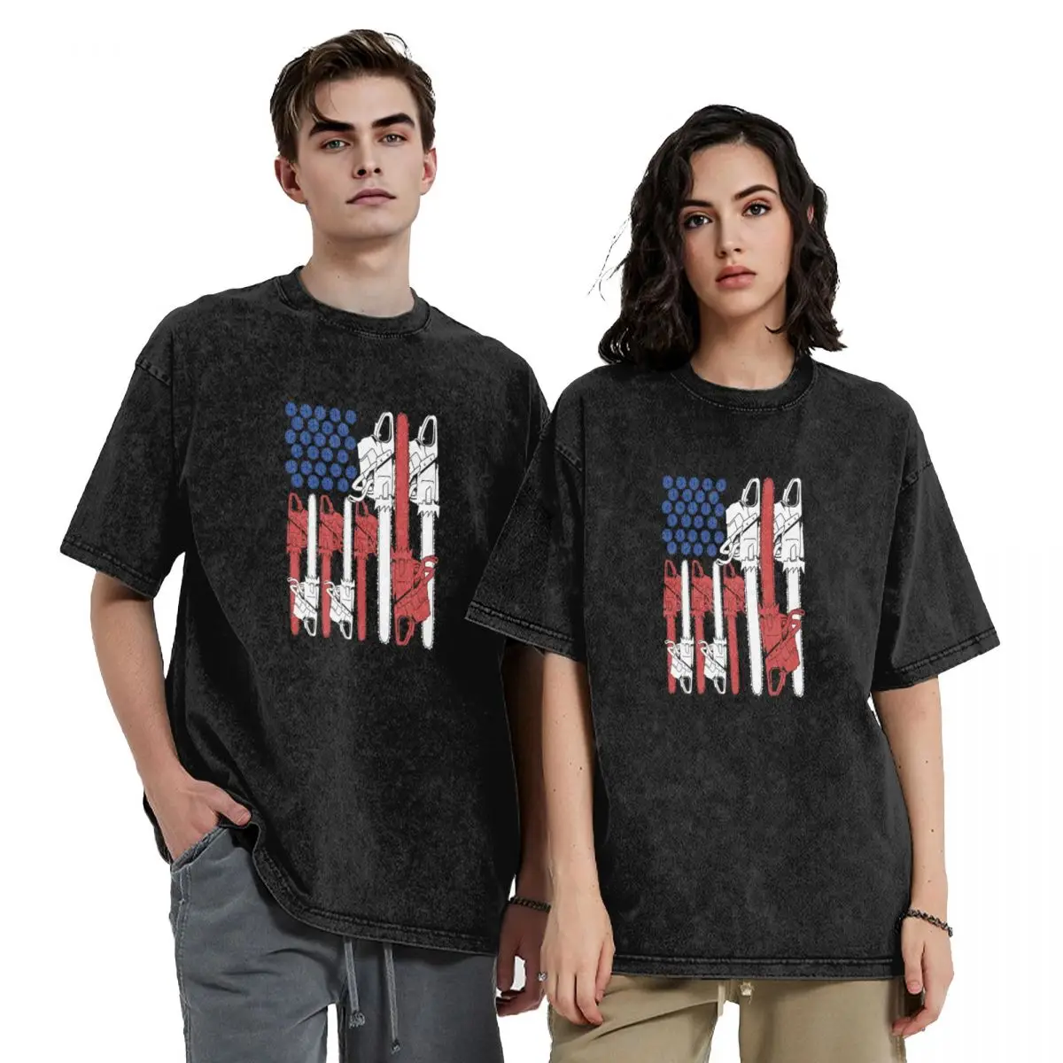 

4th Of July Arborist Shirt Men Tree Climber Dad Chainsaw T-Shirt anime t shirts anime tshirt cute tops black t-shirts for men