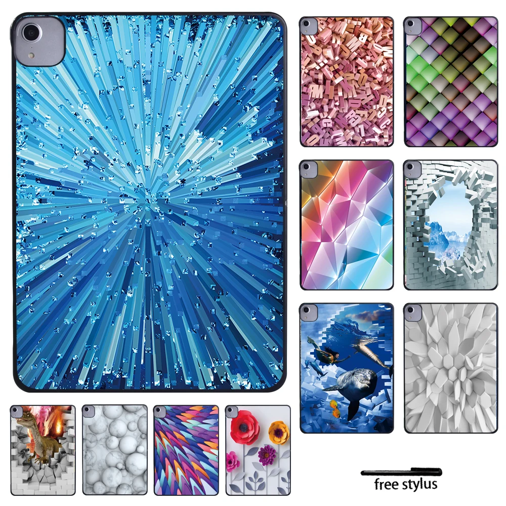 

Tablet Case Fit Apple IPad Pro 11" 2018 2020 2021 2022/ IPad Pro 9.7"/Pro 2nd Gen 10.5" 3D Pattern Drop-Proof Back Shell Cover