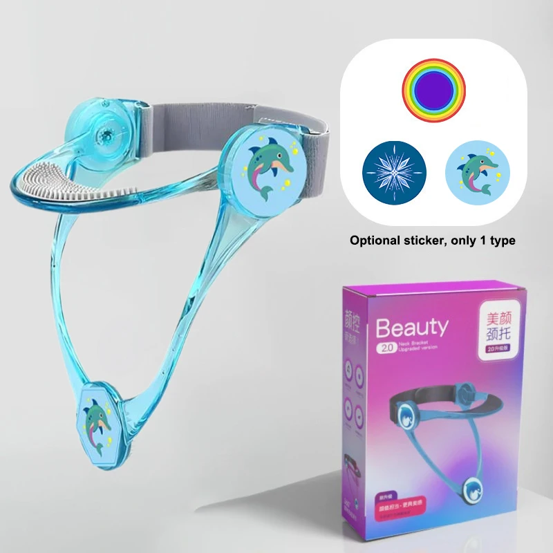 Orteza podtrzymująca szyję, dekompresyjna, korygująca postawę, zapobiegająca bólowi, na szyję, podbródek, regulowana, urządzenie do trakcji szyjnej.