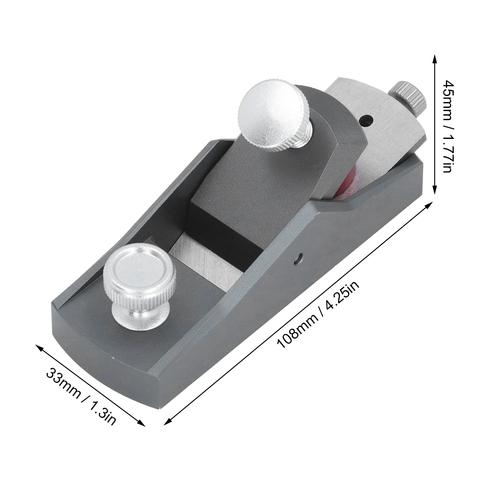 

Маленький ручной строгальный станок из алюминиевого сплава с плоским дном, ручной маленький строгальный станок для деревообработки, ручной рубанок, небольшой ручной строгальный станок