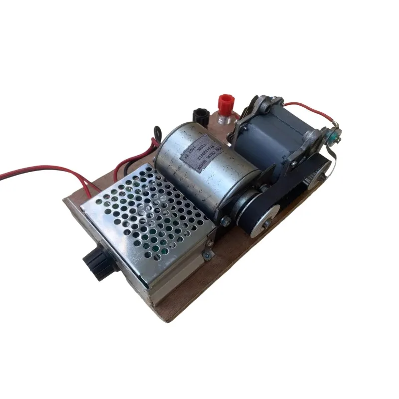 100-270V AC Belt-Driven Brushless Permanent Magnet Motor for Vintage Telephone Magneto Repair/Industrial Decor