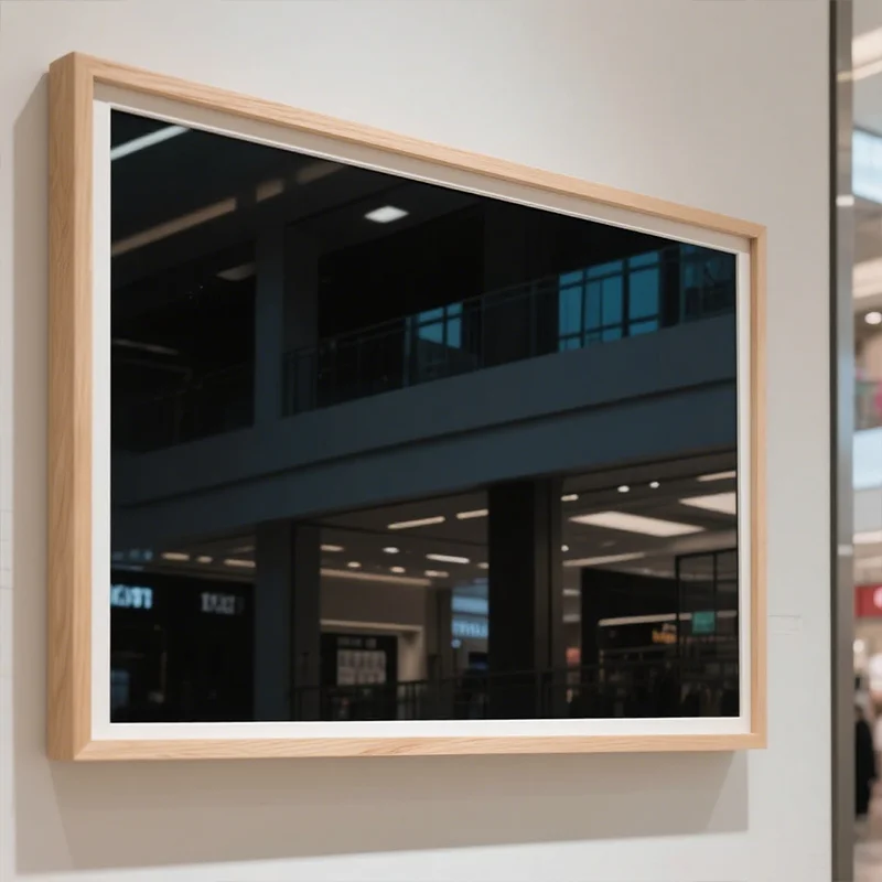 

15.6, 21.5, 32, 43-дюймовая цифровая фоторамка Smart TV для частных художественных галерей и выставок, матовая ЖК-панель с антибликовым покрытием для цифрового музея