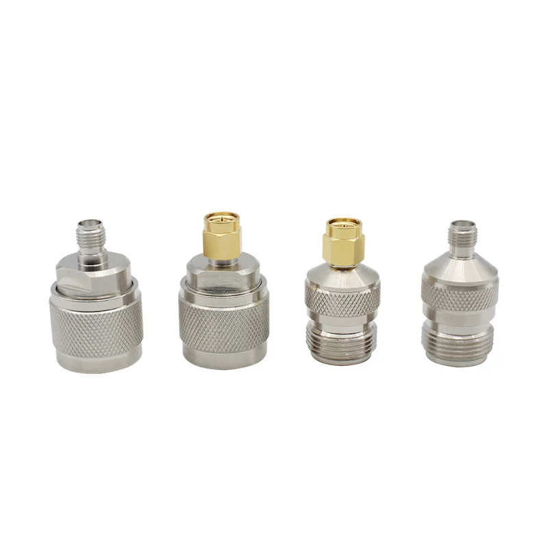 N-SMA adapter - JK-JJ-KJ-KK four types of 10GHz mutual conversion test head pure copper N-SMA male female conversion