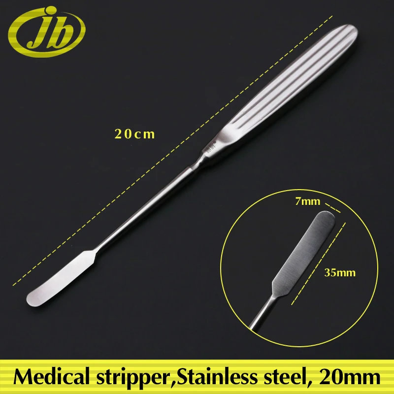 Strip-teaseuse médicale 20cm, outil de traction du cuir, sculpture sur ligne, chirurgie plastique cosmétique, acier inoxydable