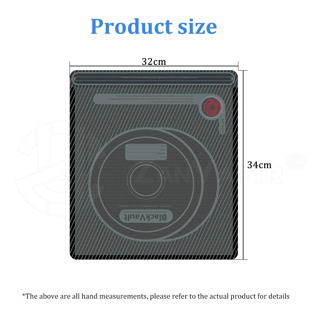 For 3D Printer Accessories Upgraded Vacuum Bag Black Filament Storage Bag PLA ABS PETG Dryer Safekeep Humidity Resistant