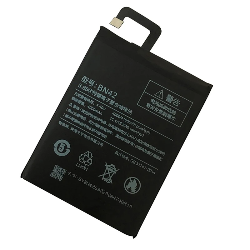 100% NEW 4100mAh BN42 Battery For Xiaomi Redmi 4 Hongmi 4 Redmi4 Mobile Phone Battery Bateria Batteries+With Free Tools