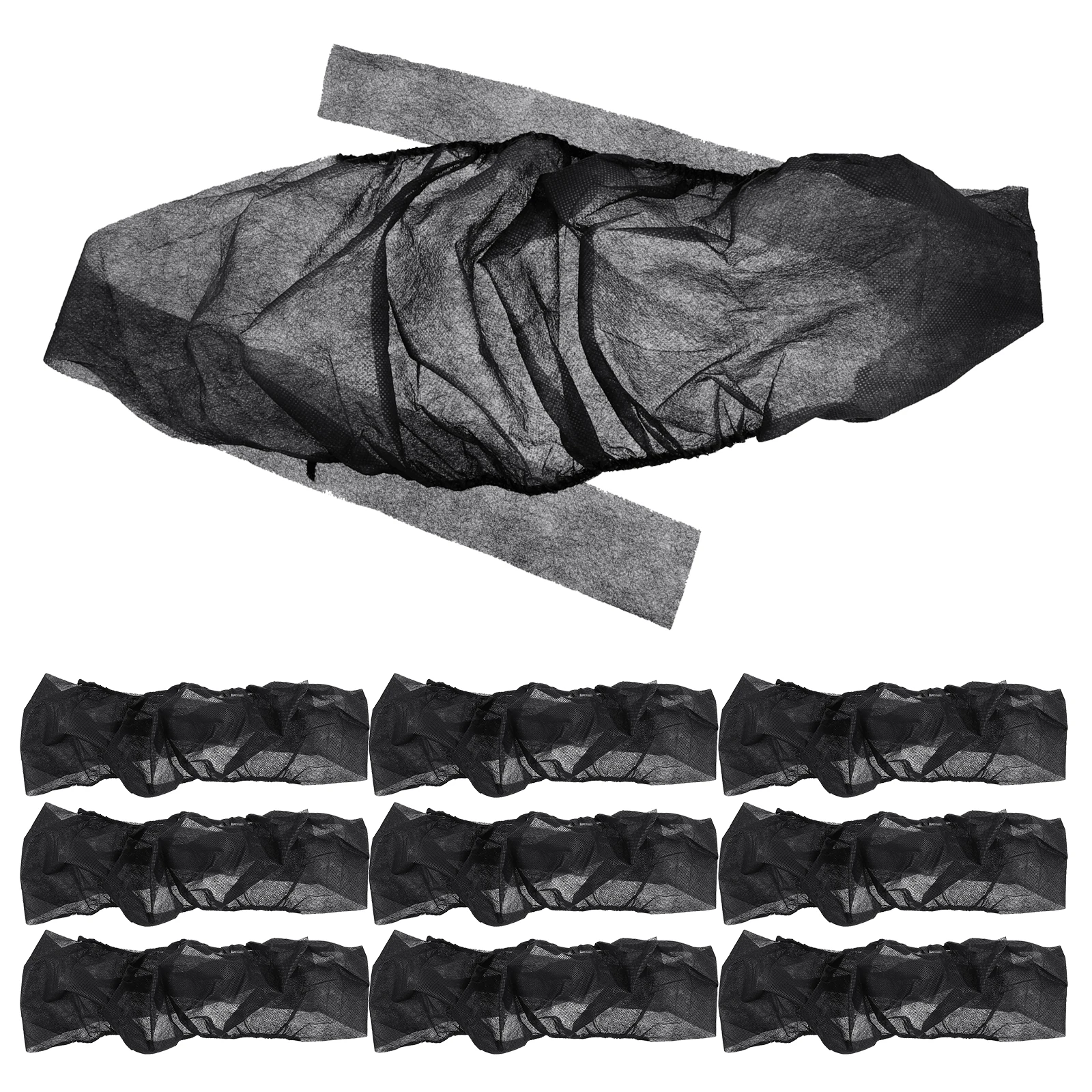 15 قطعة حمالات الصدر ساونا سبا للنساء الأسود المتاح غير المنسوجة الملابس الداخلية قابل للتعديل حمالة الصدر صالون تجميل عطلة ارتداء #1