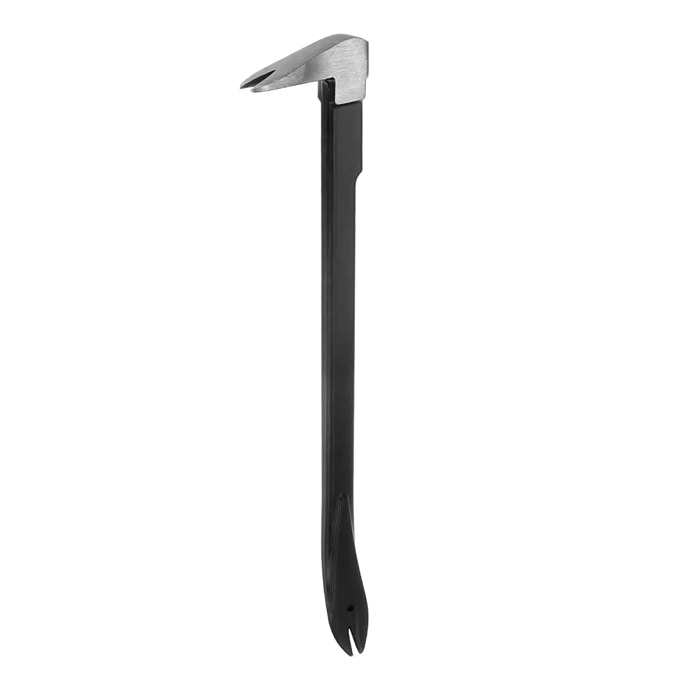 

Free Shipping-Nail Puller Cat Paw Pry Bar 12\ Length CR-V Molding Pry Bars with Double Claw End Crowbar for Prying and Pulling