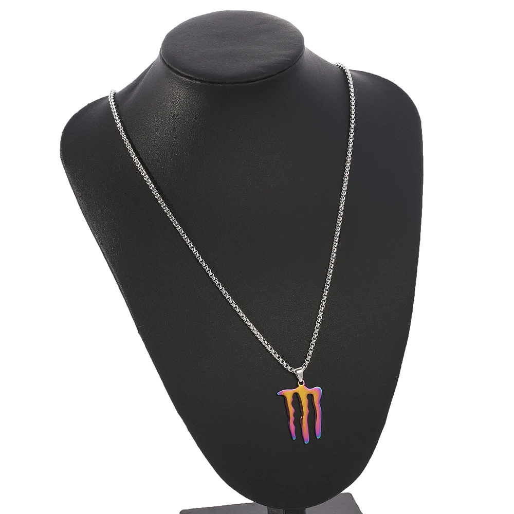 Hip-Hop Style Demon Claw Necklace Titanium Steel Pendant Unique Fashion Accessory for Parties Gift for Women And Men gallery 3
