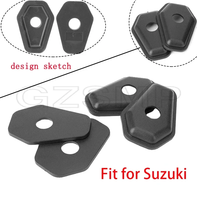 Motorcycle refit Turn Signals Indicator Adapter Spacers For SUZUKI GSXR600 GSXR750 GSXR1000 SV400 SV650S