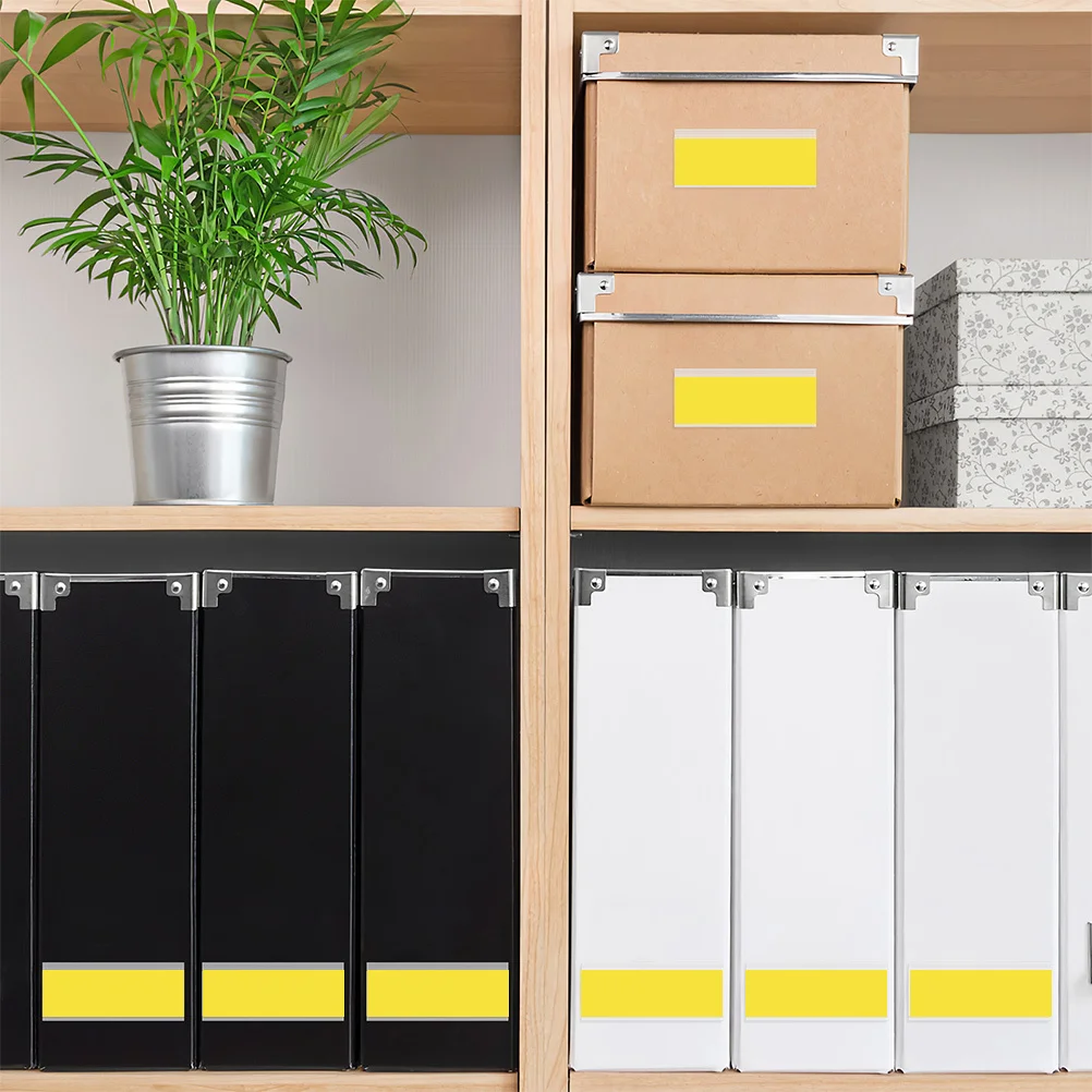 

50 Pcs Food Label Holders Display Clear Price Tag PVC Able Stand Labels Plastic