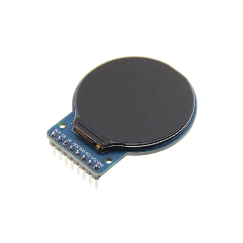 AS95 1.28 Inch IPS Full View TFT LCD Display Module SPI Serial Port 240x240 Round Color Screen GC9A01