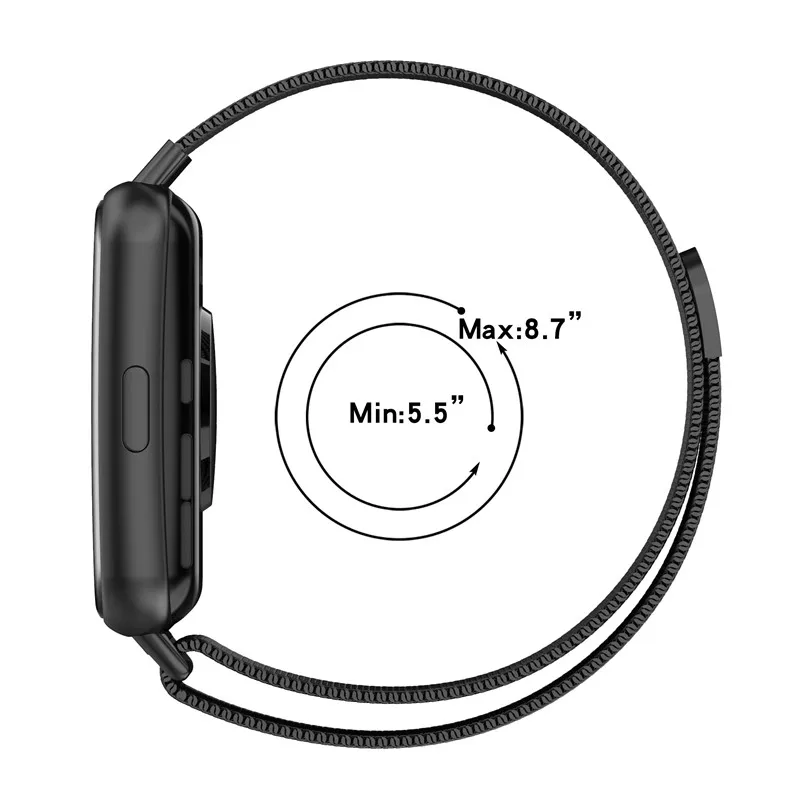 Magnetic Loop Strap For Huawei fit 2 active Smart Metal Stainless Steel bracelet Fot Huawei watch fit2 classic Elegant correa