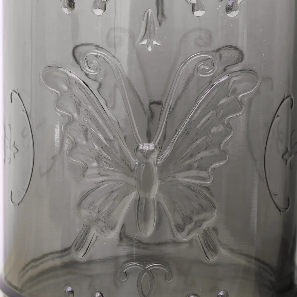 Vintage transparant acryl borstelhouder make-up wattenstaafje dispenser wattenstaafje organisator wenkbrauwpotlood container deksels