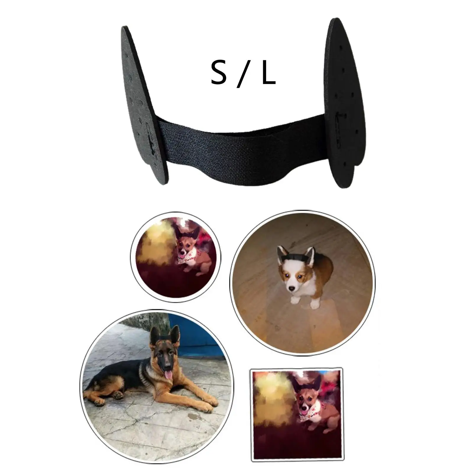 Pet Dog Ear Stand Up Sticker Erect Ear Correction Tools for Large Small Medium Dogs Ear Cleaning
