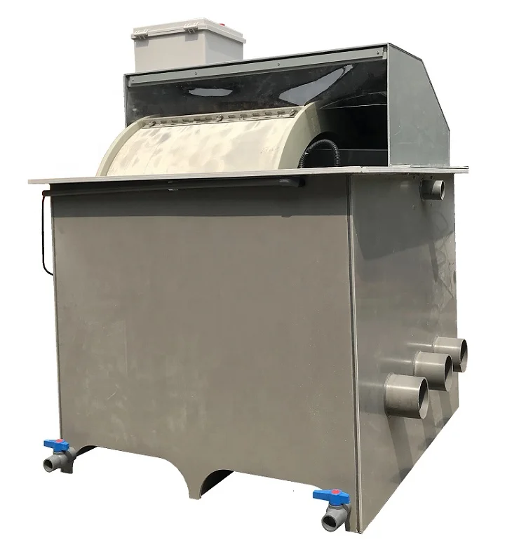OS-WL 60m3/hr Ras System Indoor Fish Pond Filter System Fish Farming Aquaculture Rotary Drum Filter