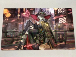 YuGiOh Diabellstar The Black Witch Playmat TCG CCG Mat Board Game Pad Trading Card Game Mat Rubber Mousepad Free Bag 60x35cm New