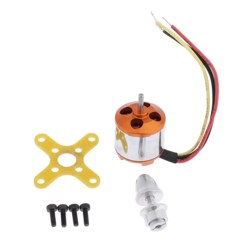 Silnik bezszczotkowy A15200kv typu outrunner 13T do quadcoptera RC KK