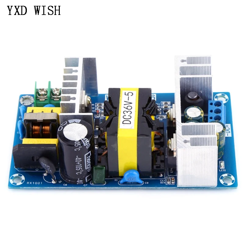 AC to DC 36V 5A 180W Switching Power Supply Board High Power Regulated Industrial Switching Power Supply Module  AC100-240V