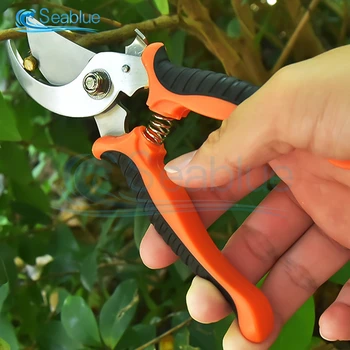 Garden Scissors Professional Sharp Bypass Pruning Shears Tree Trimmers Secateurs Hand Clippers For Garden Beak Scissors
