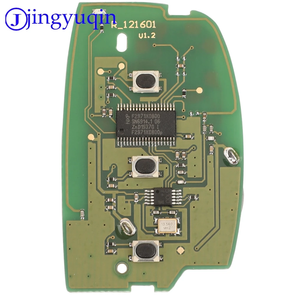 กุญแจรีโมทรถยนต์อัจฉริยะ Jingyuqin 3 ปุ่ม 433 MHz 95440-D7000 ชิป ID47 สำหรับรถยนต์ฮุนได ทูซอน ปี 2019
