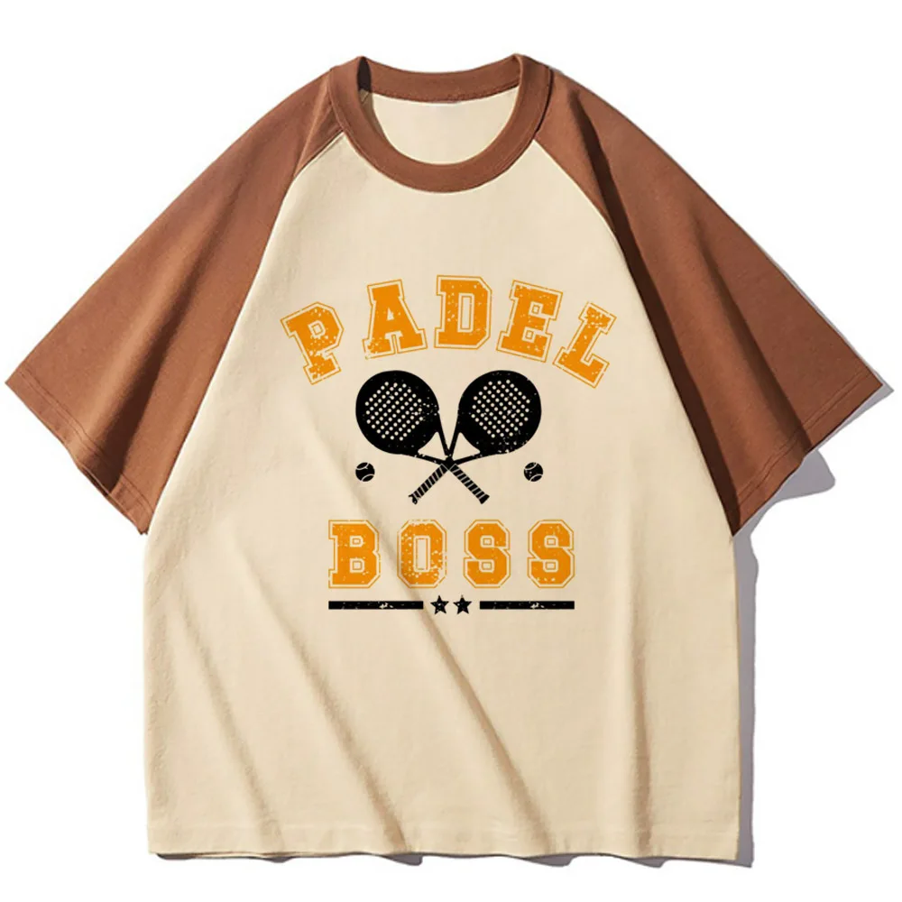 Padel tshirt women comic funny anime top female comic y2k clothes