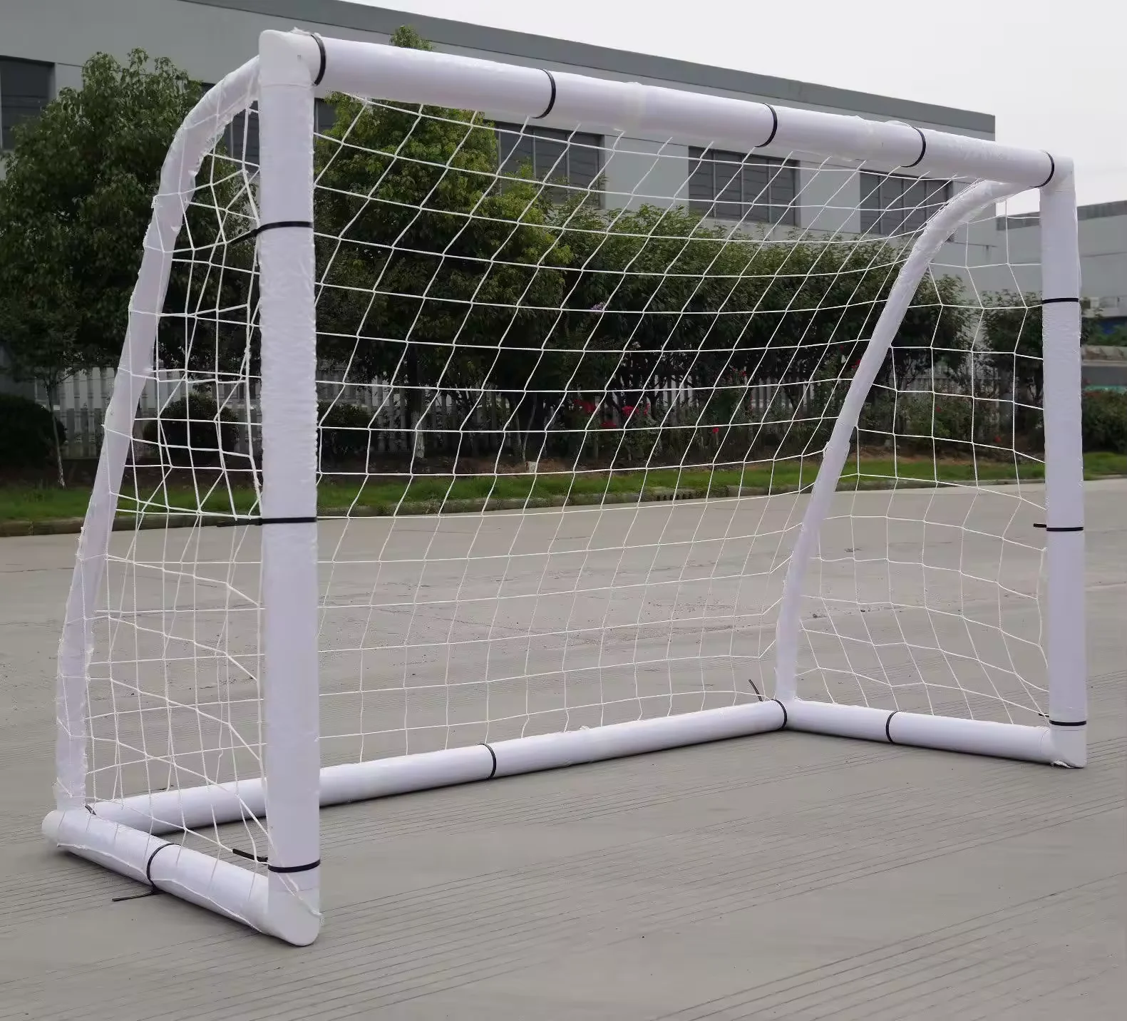 Groothandel professionele op maat gemaakte draagbare voetbal Futsal-doelpalen voor toonhoogteapparatuur voor kinderen