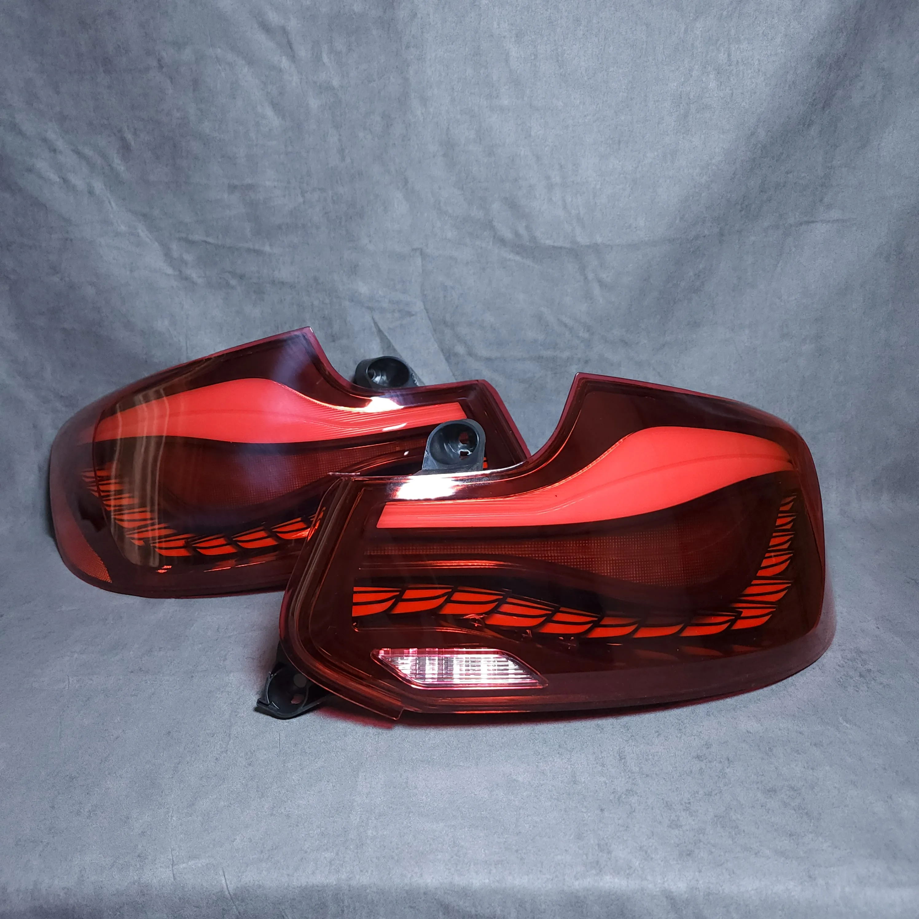 GTS OLED Style Full LED Dynamic Tail Lights Taillamp For BMW 2 Series F22 F23 M240i M2 F87 M2CS 2014-2021