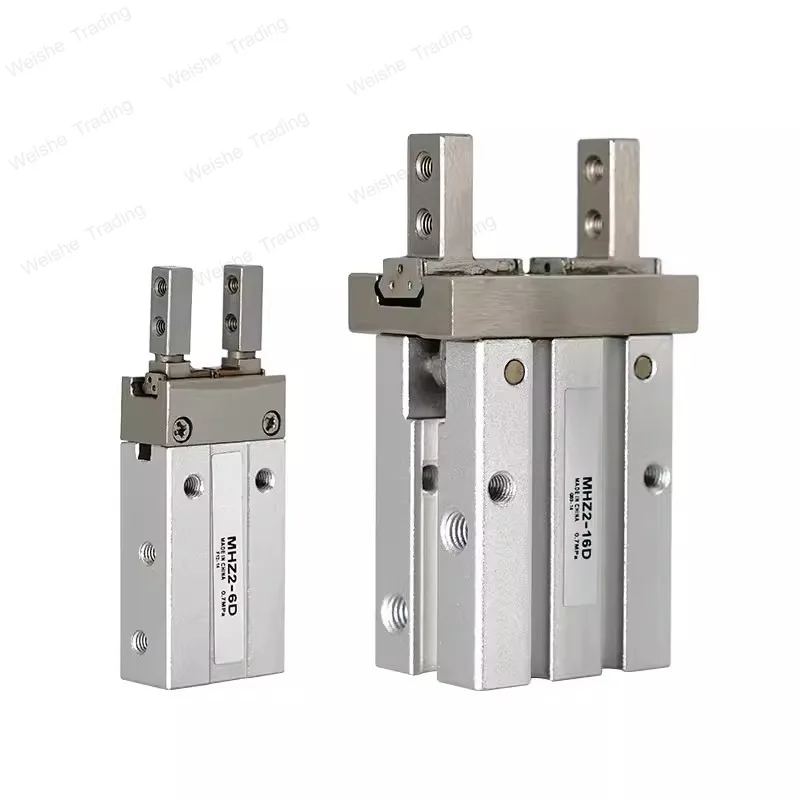

Pneumatic finger cylinder MHZL2/MHZ2-6D/10D/16D/20D/25D/32D40D parallel clamp jaw