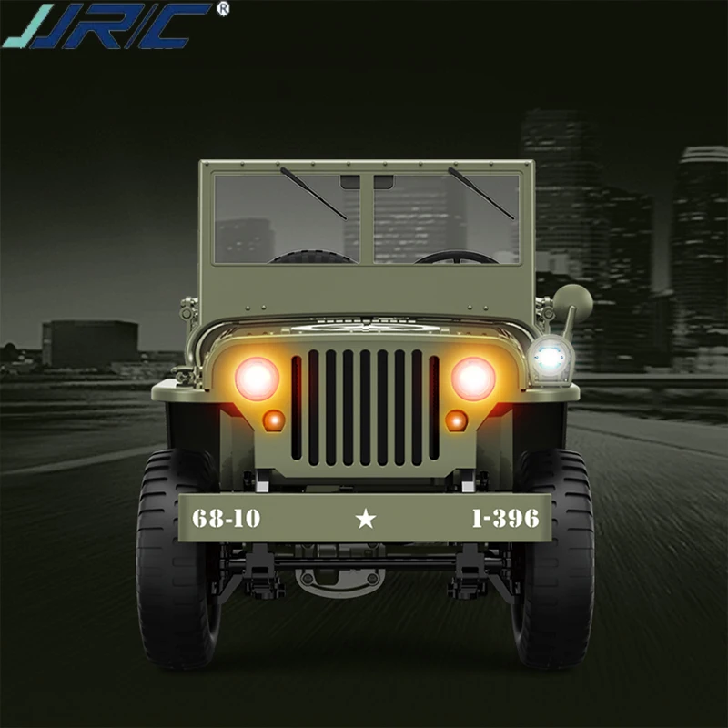 

Willis JJRC C8815 Jeep climbing remote control simulation off-road vehicle Army card RC Wrangler toy model car