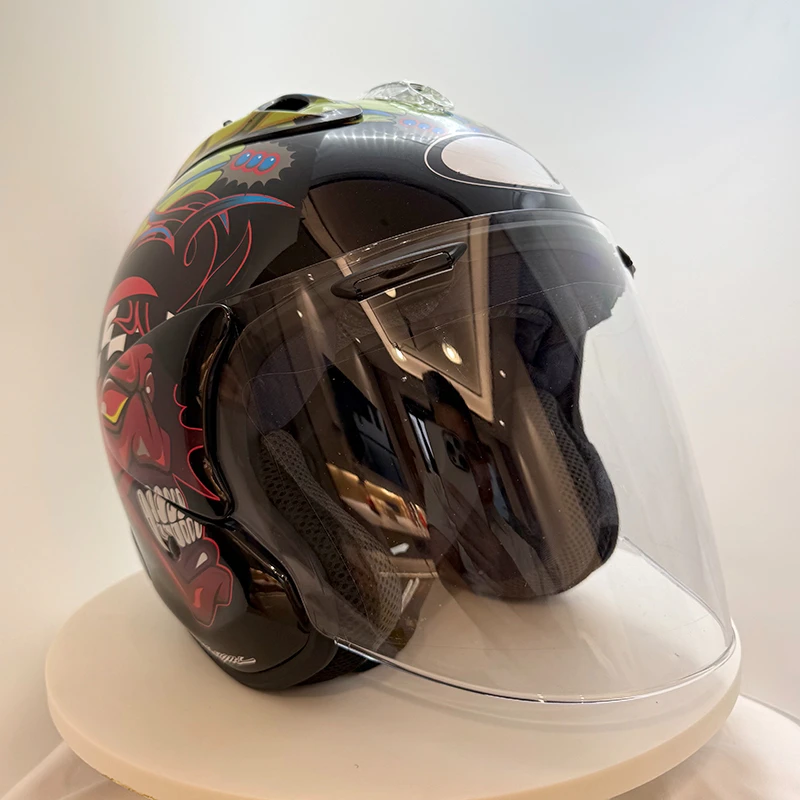 VZ-RAM Nakagami GP2 Half Helmet Unisex Motorcycle Off-Road SZ-R VAS Helmet Downhill Racing Mountain Cross Casco Capacete