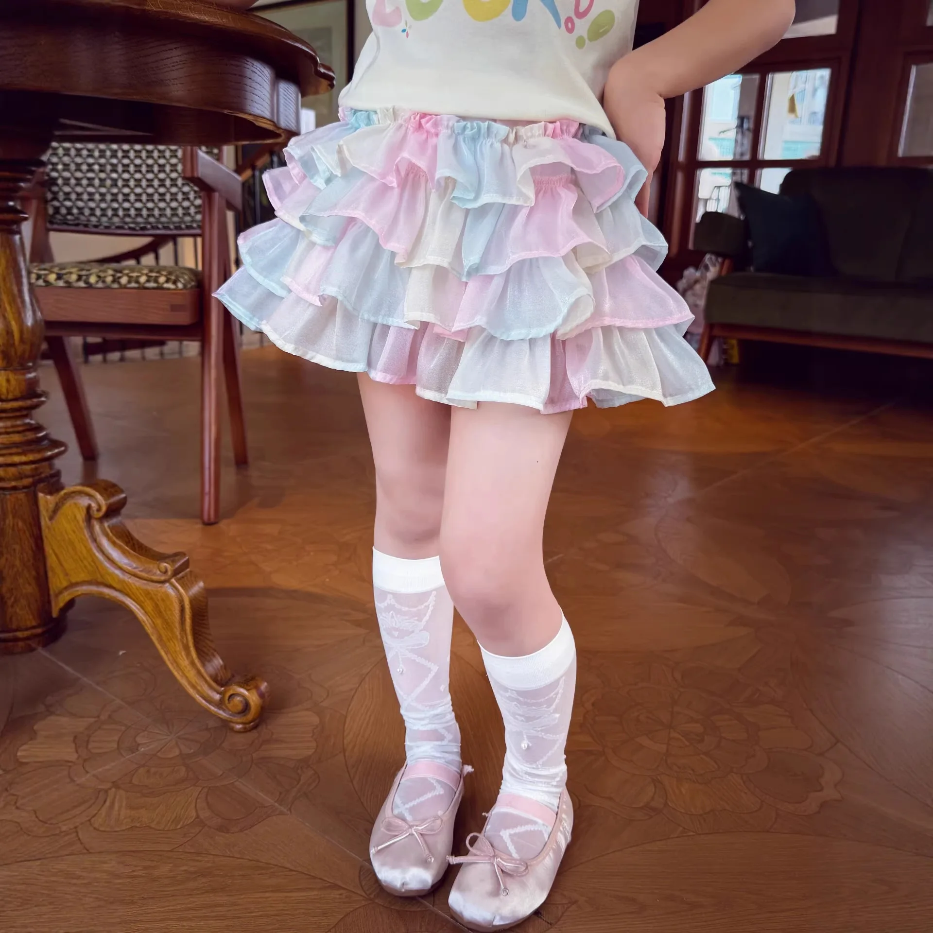 Sweet Rainbow Cake Skirt for B - đánh giá và giá Baby Clothing High Quality