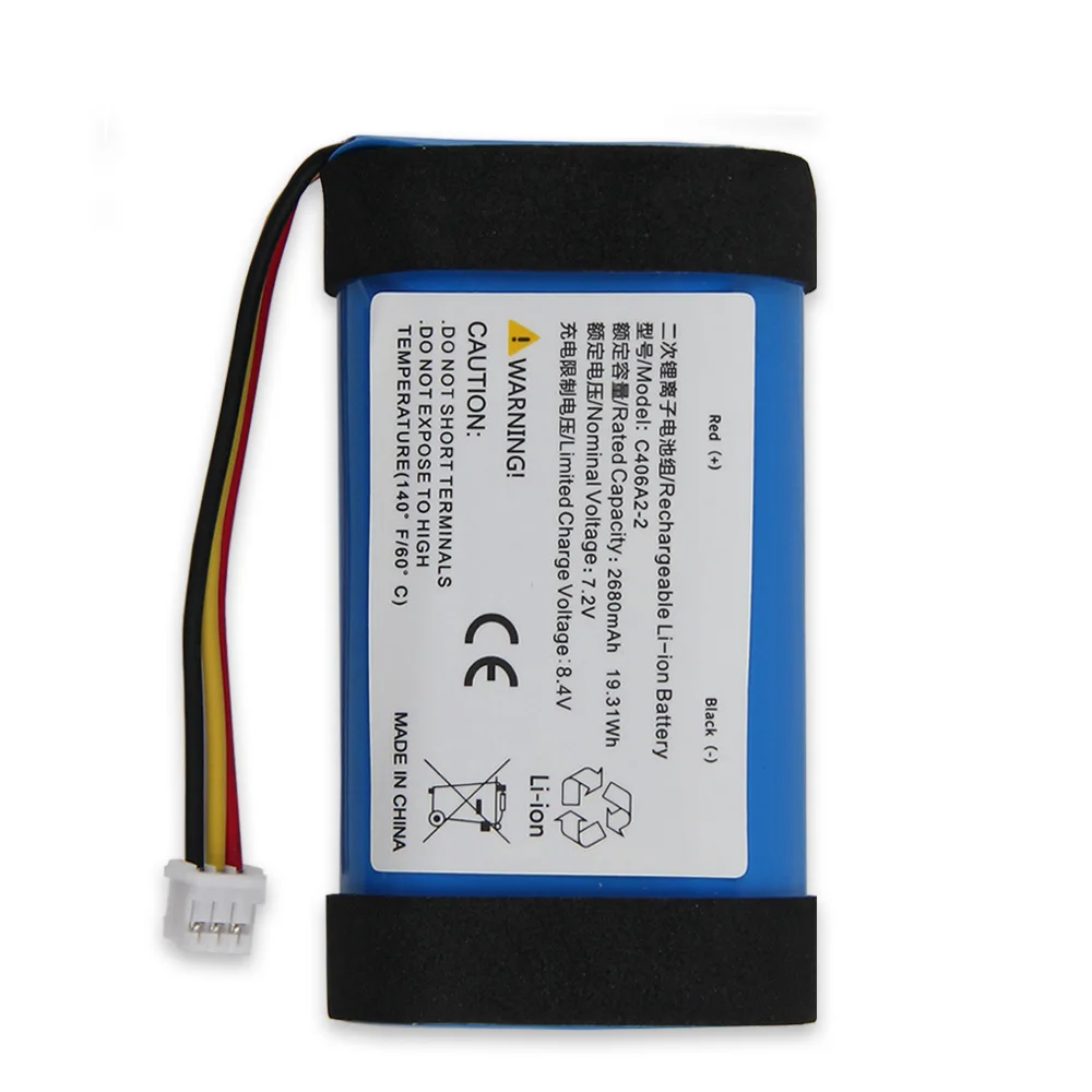 Replacement Battery C406A2-2 For Marshall Emberton II 1 2 Gen Bluetooth Speaker Quality Batteries With Tool 2680mAh