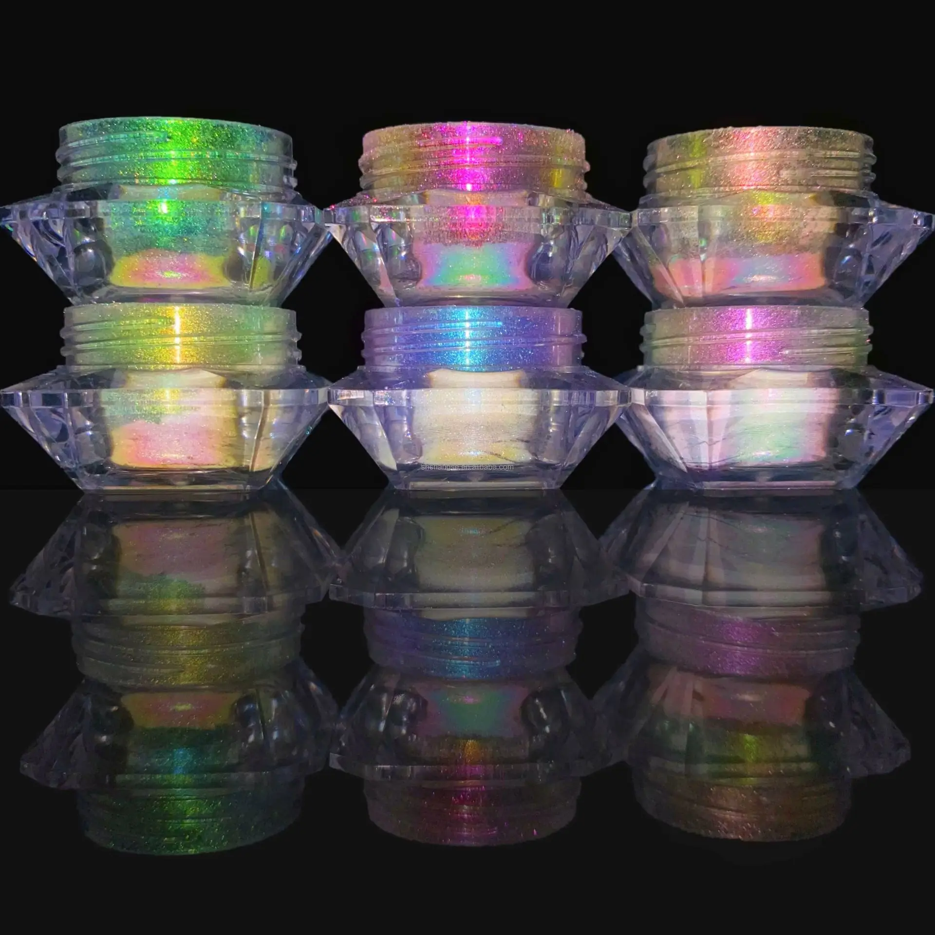 Aurora Rainbow Super Chameleon Pigment Powder, Hypershift, Chromaflair, colorshift Pigment Powder For Custom Paint/Craft Art