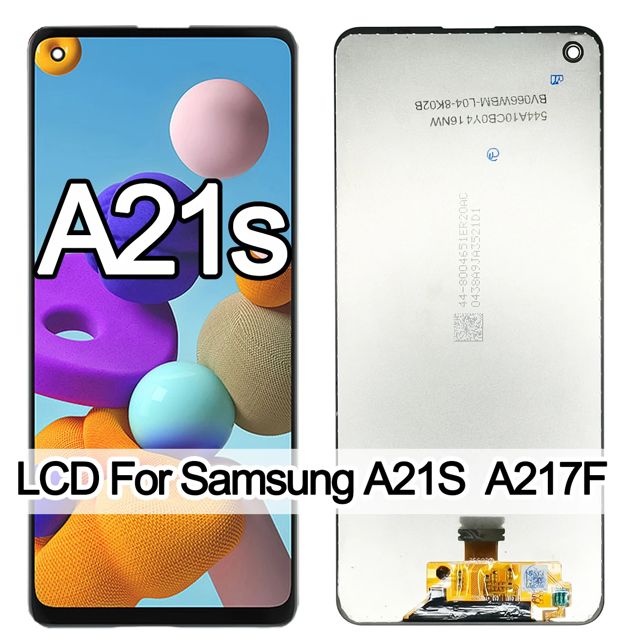 LCD da 6.5 "per Samsung Galaxy A21s A217 A217F LCD Touch Screen Digitizer per Samsung A21s SM-A217F/DS Display riparazione di ricambio